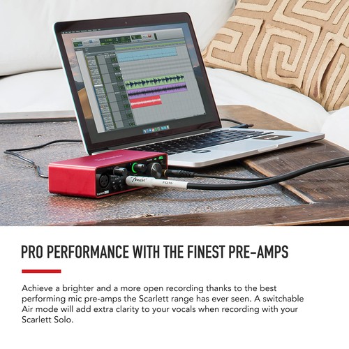 Focusrite Scarlett Solo 3rd Gen. Audio interface from Japan 2 - Picture 2 of 8
