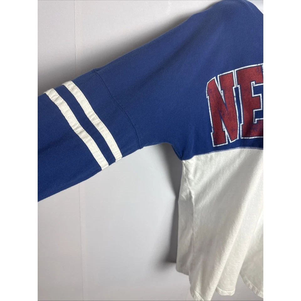 Camisa de hockey para mujer New York Rangers pequeña 5th & Ocean New Era camiseta de algodón Foto 3 de 4