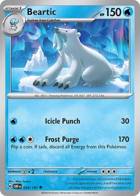 Pokemon TCG Obsidian Flames (OBF) Choose Your Card NM Uncommon / Rare