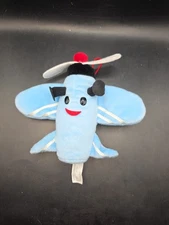 7" Misfit Plane Plush Ornament Rudolph Red Nosed Reindeer Island Toys 1999