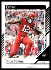 Nico Collins 2024 Donruss #109 Texans NFL READ FREE SHIPPING AutographDen