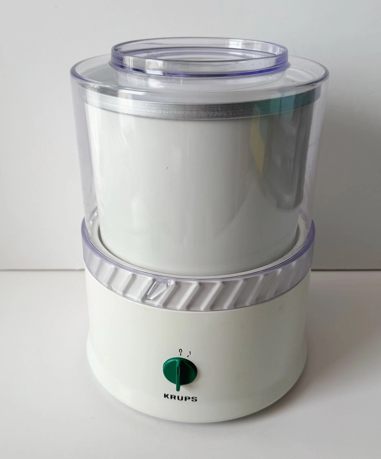 KRUPS La Glaciere 1 Qt Ice Cream Maker Tested Works Box Manual Italy
Opens in a new window or tab