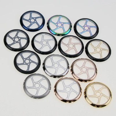 10ATM Watch Caseback 316L Stainless Steel Sapphire Glass Rotor Rim For SKX007