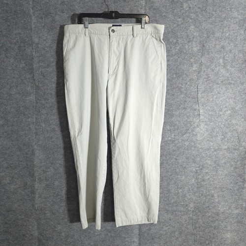 Indigo Palms Chino Pants Men's Beige Casual Size 38x32 Denim Company Golf Solid