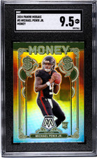 2024 Panini Mosaic #5 Michael Penix Jr. Money