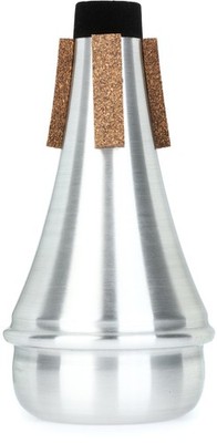 Protec AM100 Aluminum Trumpet Straight Mute - Slim Profile (5-pack) Bundle