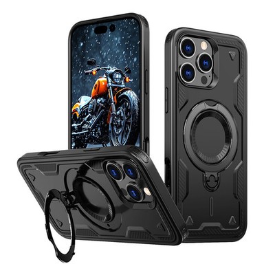 HURTEL HYBRID ARMOR CASE FÜR IPHONE 16 PRO FÜR MAGSAFE ANTI-SHOCK-SCHUTZ