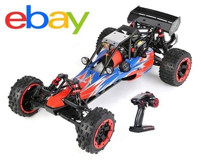Rovan RC 1/5 Scale 5B 29cc Baja Buggy Gasoline Red-Silver-Blue #38 305A