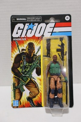 Roadblock GI Joe Retro Collection 3.75'' Action Figure New Hasbro 2020 DAMAGED