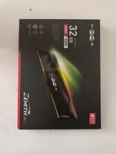 Silicon Power Zenith RAM Sticks DDR5 6000 32GB (16GB x 2) RGB-Black