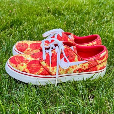 Size 6- Nike SB Skate Mental Pepperoni Pizza Stefan Janoski Sneakers Shoes Mens