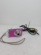 Samsung L301 12.2MP Digital Camera Pink Tested Working  Charger, Battery