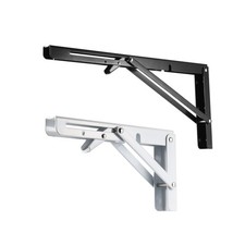 Folding Bracket for Shelf Desk Wall Mounted Support Collapsible Long Release Arm