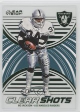 2016 Panini Clear Vision Clear Shots Emerald 12/19 Bo Jackson #5 0f4i