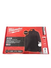 Women's Medium M12 12-Volt Lithium-Ion Cordless AXIS Black Heated Quilted
