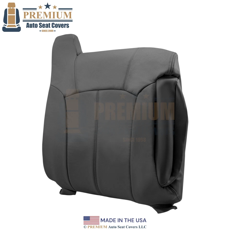 1999 - 2002 适用于雪佛兰索罗德真皮前座套 Dk 灰色 — 第 4/4 张图片