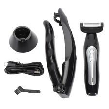 Back Trimmer for Men, Extreme Reach Body Trimmer with Removable Handle and Ch...