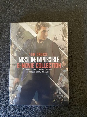 Mission: Impossible 6 Movie Collection (DVD, 2018, 6-Disc Set) New and Sealed