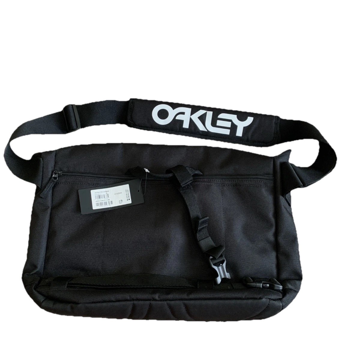 NEW Oakley Tactical Field Gear Black Laptop Shoulder Messenger Carrier Bag 16x12