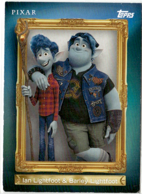 2026 Topps Disney Neon Family First Insert - Ian & Barley Lightfoot #FF-15