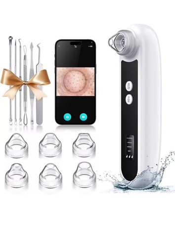 Blackhead Remover Vacuum, Black Head Remover for Face with Camera, Pore Vacuum