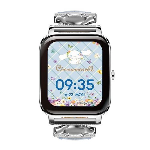 GREEN HOUSE Smart Watch Sanrio Characters Cinnamoroll GH-SMWL-CN 4511677139437 - 第 1/5 張圖片