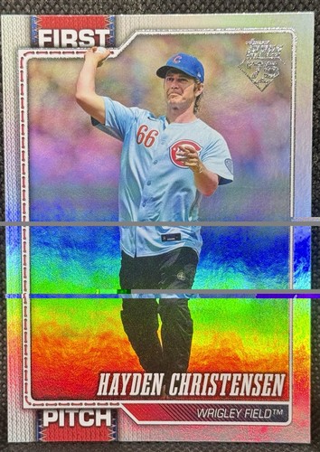 HAYDEN CHRISTENSEN 2026 Topps Series 2 1ST PITCH Insert Cubs #FP-15