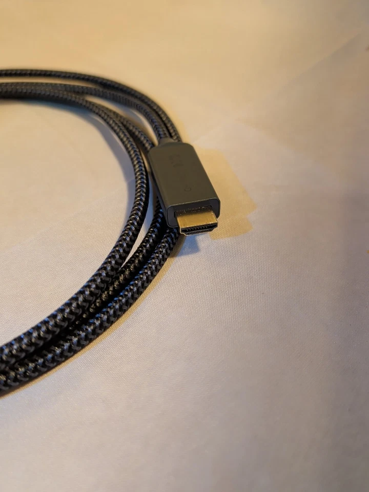 6FT Display Port DP to HDMI Cable Adapter Converter Audio Video PC HDTV - Image 2 of 3