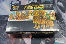Bolt Action US Army Infantry Platoon (WINTER) - New In Box