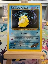 Pokémon TCG Sabrina's Psyduck Gym Challenge 99 Unlimited Common Card