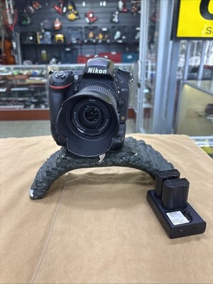 Nikon D750 DSLR Camera w/ AF-S NIKKOR 55-200mm f/4-5.6G ED Lens, Battery Grip