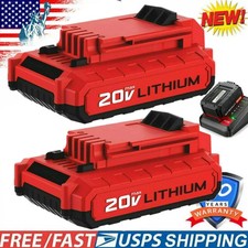 For PORTER CABLE 20V 20 Volt Lithium Battery /Charger Max PCC680L PCC685L