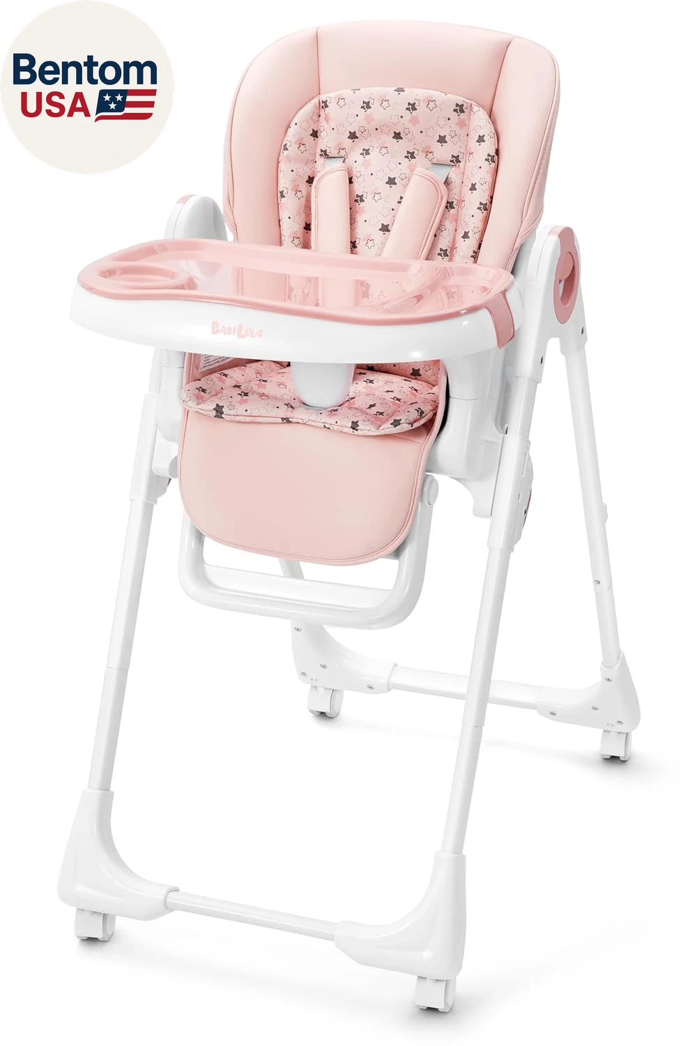 Foldable High Chair with Soft Cushion, High Chairs for Babies and Toddlers, Heig
Opens in a new wind
