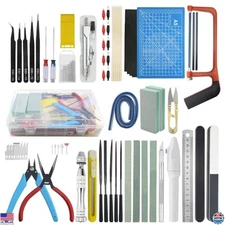 XINGYHENG 80-Piece Tool Set for Gundam & Car Model Assembly and DIY Projects