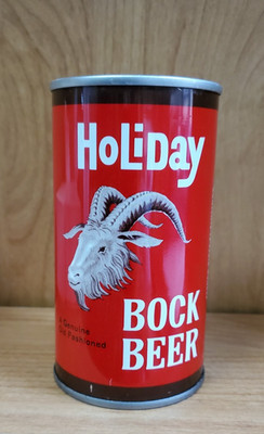 Holiday Bock 12 oz  Beer Can, Holiday Brewing, Potosi WI