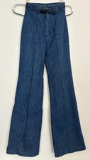 RARE VINTAGE Misses 70's Dark Wash Wrangler Bareback Boot Cut Jeans Size 5/6