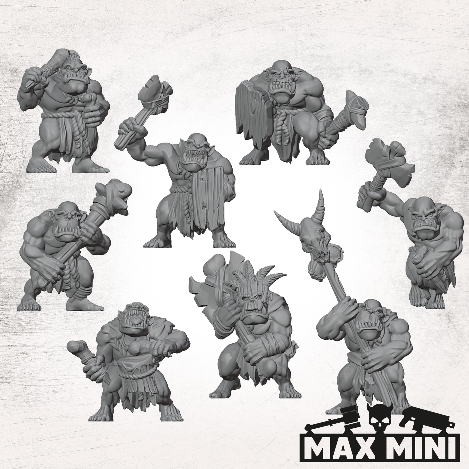 MaxMini BNIB Orc Savages