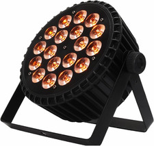 LED 18X12W Par Can Stage Lights, RGBW 4In1 Uplights