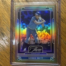 2025 Panini Three and Two George Brett, George Brett #144 Bases Loaded /3