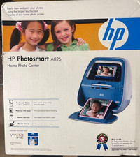HP Photosmart A826 Digital Photo Inkjet Printer