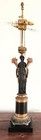 FREE SHIPPING!! Early 20th Century Bronze Figural Lamp. Rewired. — photo 1