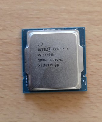 Intel Core i5-11600K Unlocked 3.90GHz 6-core LGA1200 CPU processor SRKNU TESTED