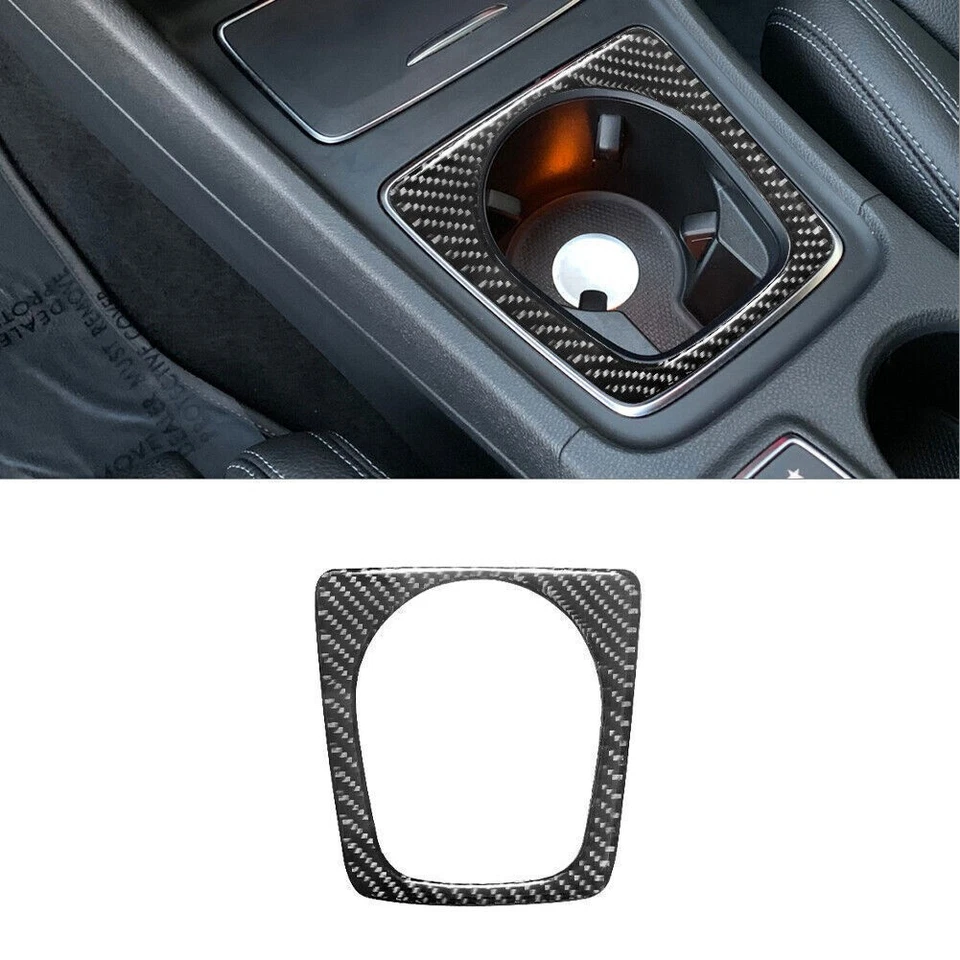 Juego completo de embellecedores de fibra de carbono para Mercedes Benz Clase CLA 2014-2018 35 piezas Foto 4 de 4