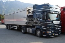 LKW Foto Scania 124L 470 Planensattelzug Deutschland dunkel blau VOGEL #i5rh
