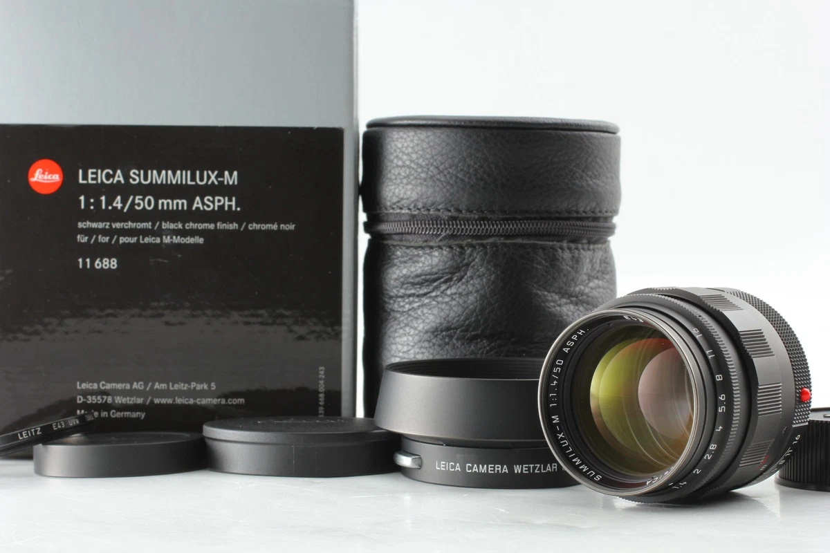 Leica SUMMILUX-M 50mm Focal f/1.4 Camera Lenses for sale - eBay