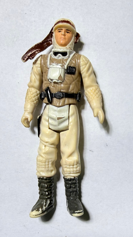 Star Wars ESB Luke Skywalker Hoth Battle Gear Outfit, Vintage Kenner 1980 3.75"