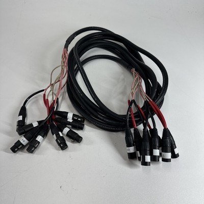 20ft Monster Prolink Studiolink 500 8-Channel Balanced Audio Snake Cable XLR M/F