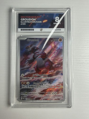 Groudon graded ACE 8 for sale on eBay