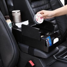 Telat Car Center Console Organizer Armrest, Universal Multi-Function Storage Box