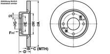 ATE BREMSSCHEIBEN Ø247mm + BREMSBELÄGE VORNE FÜR CITROEN SAXO PEUGEOT 106 2